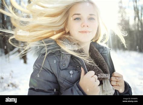 blond teen|Cute teen teenager blonde girl Stock Photos and Images